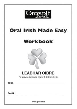 Oral Irish Made Easy (Leabhar Oibre/Workbook)